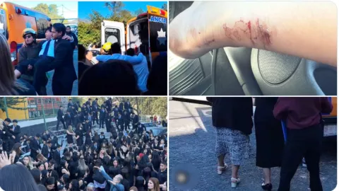 La estructura colapsó durante la toma de la foto de generación en la UV