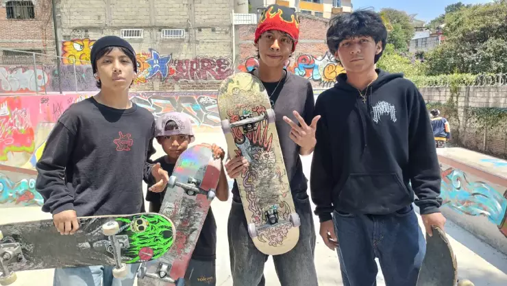 Seleccion Morelos de skatebording