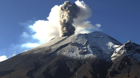 explosión popocatépetl 5 de octubre