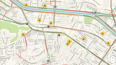 vias alternas trafico Tijuana