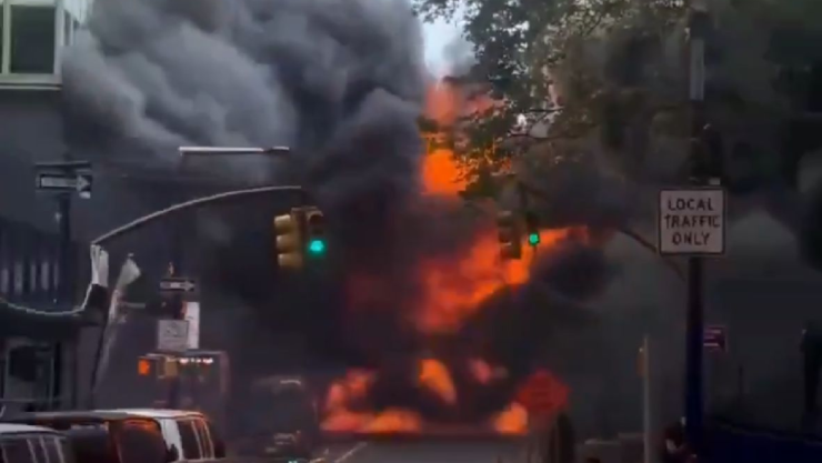 Explosión en Wall Street