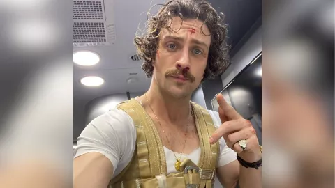 ‘Kraven El Cazador’ Aaron Taylor-Johnson visitó la CDMX