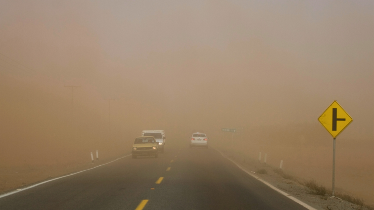 tormenta de polvo