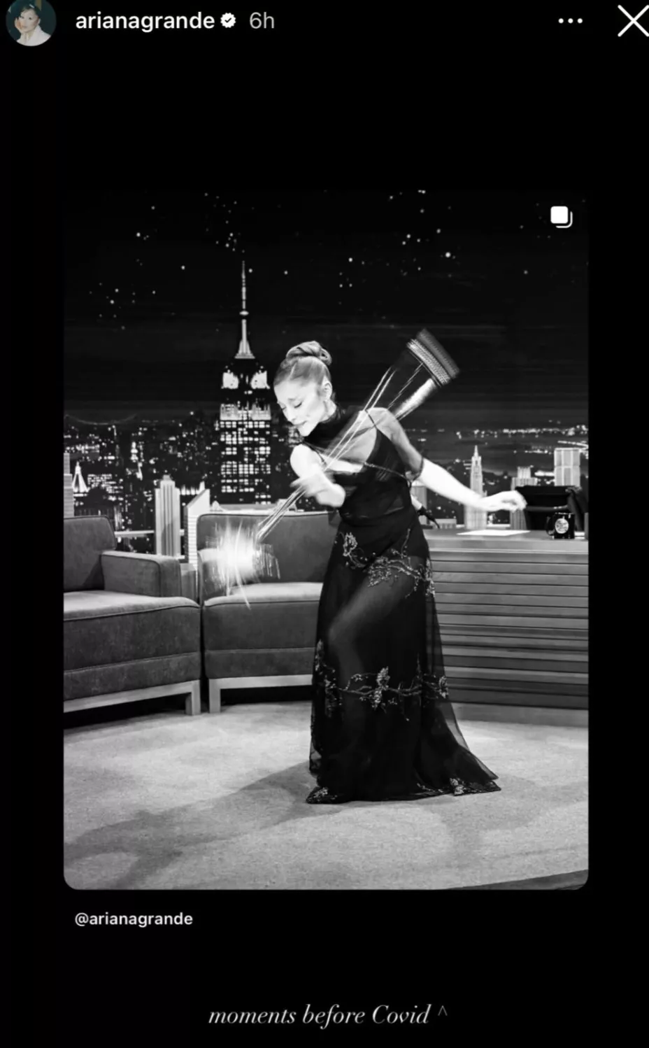 Ariana Grande COVID.