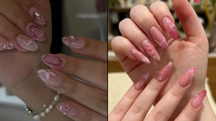 uñas coquette