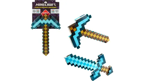 Espada y Pico de Minecraft