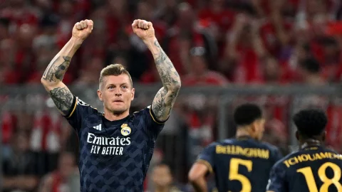 Toni Kroos con Real Madrid