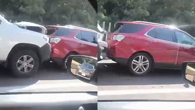 Accidente autopista México-Cuernavaca