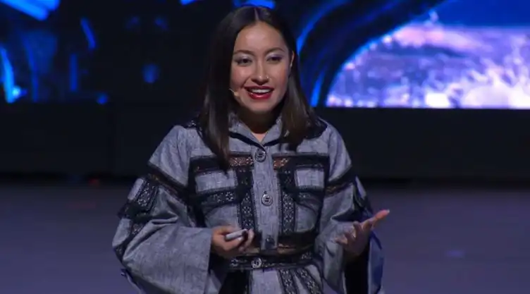 Katya Echazarreta dio un conmovedor mensaje en su participación en el Festival de las Ideas 2023