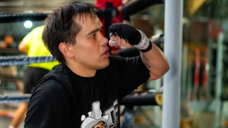 Misael Chino García boxeo