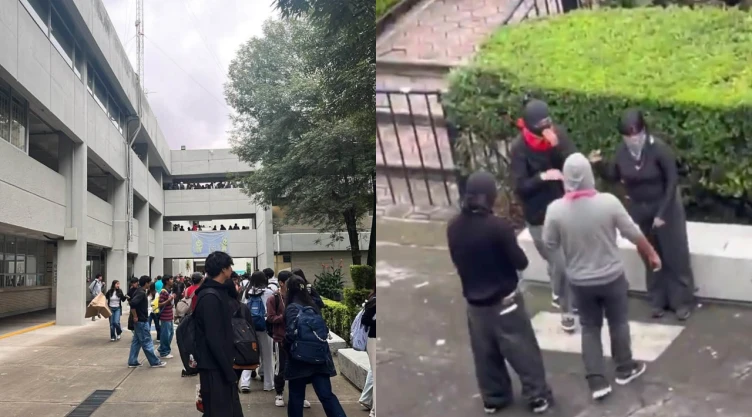 Encapuchados ingresan a la prepa 1 UNAM