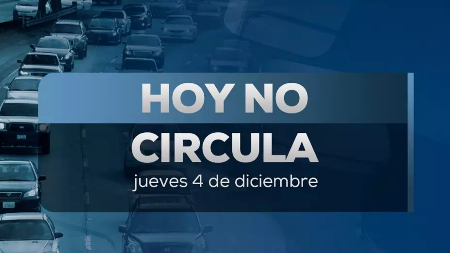 hoy no circula 4 de diciembre cdmx y edomex