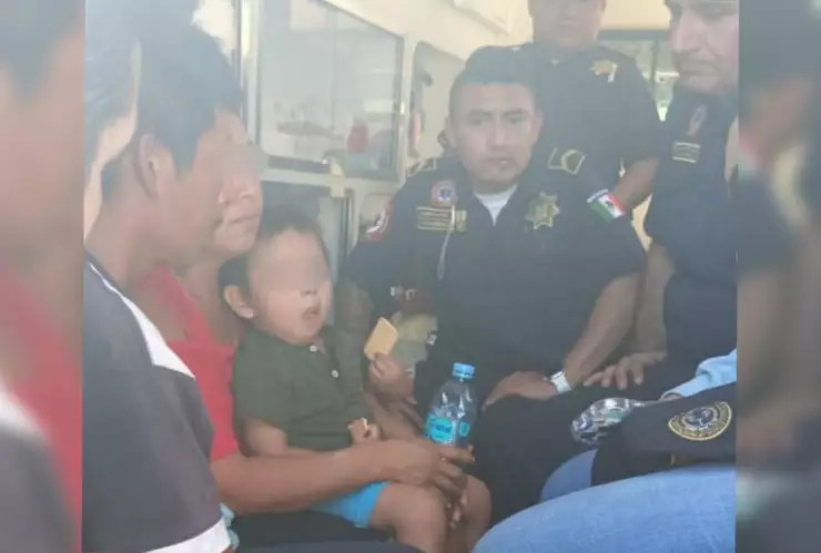 Encuentran a menor extraviado en Yaxcabá, Yucatán; pobladores ayudaron a buscarlo.jpg