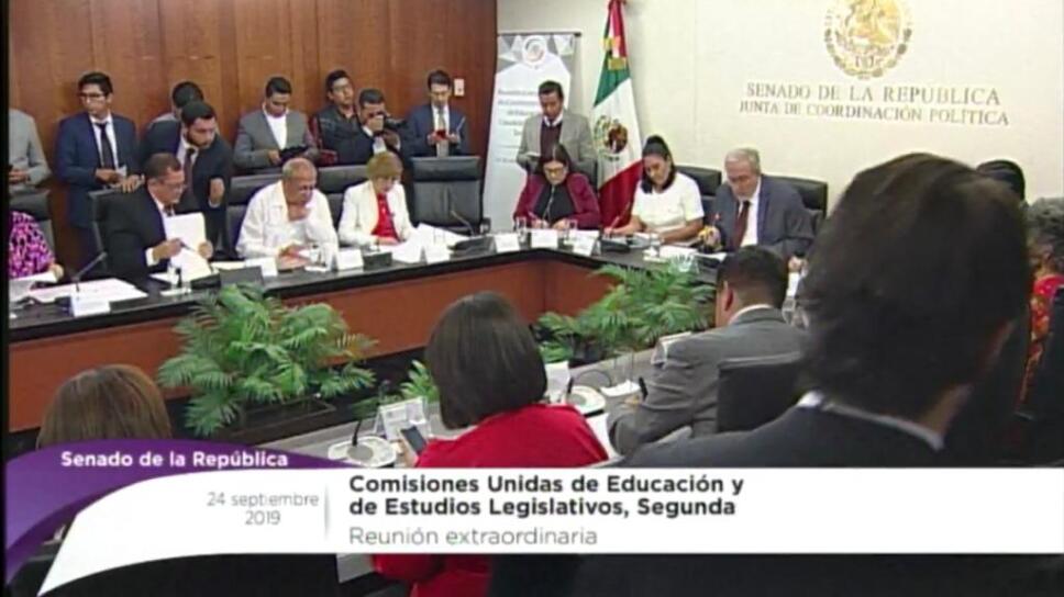 Comisión educación senado