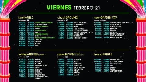 horarios edc méxico viernes 21 de febrero