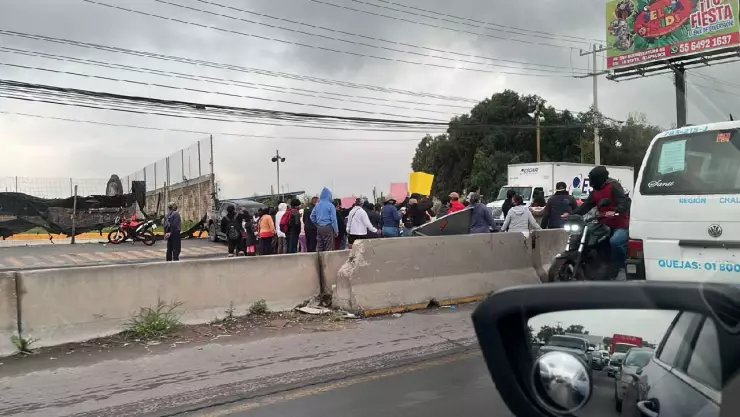 Carretera México-Puebla: Hay bloqueos hoy 19 de agosto