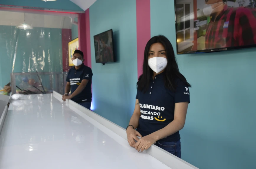 Respetando las normas sanitarias, nada nos impidió verlos felices
