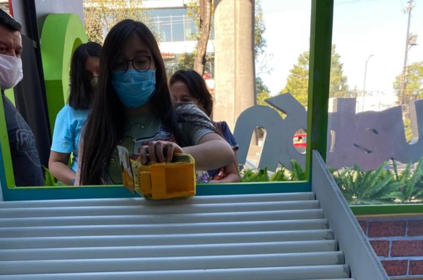 Respetando las normas sanitarias, nada nos impidió verlos felices