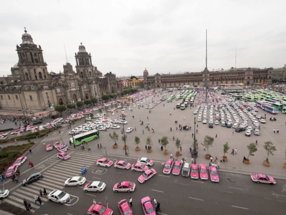 Taxis bloqueo
