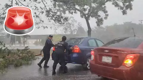 Activan operativo de auxilio y prevención por fuertes lluvias en Chetumal HOY 4 de junio