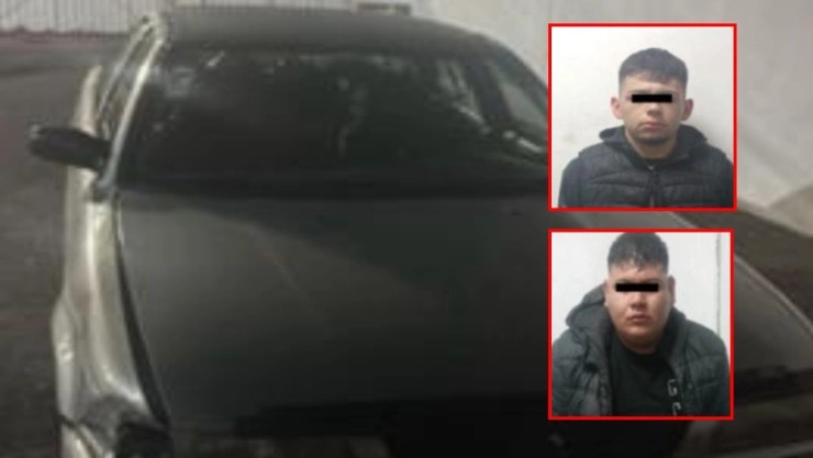 Intento de robo de un auto en Nezahualcóyotl deja un muerto y dos detenidos.