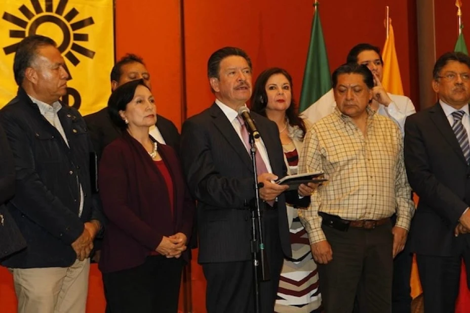 Carlos Navarrete, presidente del PRD