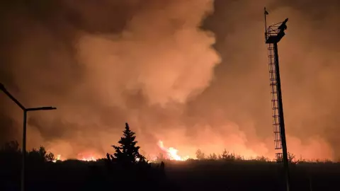 Incendios forestales en Turquía