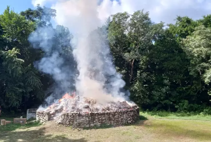 Personal naval asegura presunta droga en Solidaridad y Cozumel
