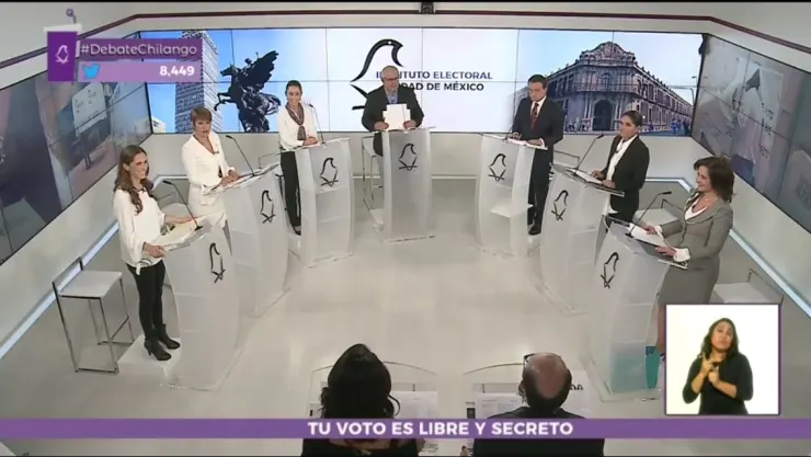 Inicia segndo debate por la Jefatura de Gobierno de la CDMX