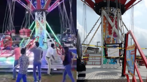 Comalcalco, Tabasco juego mecanico hombre ebrio