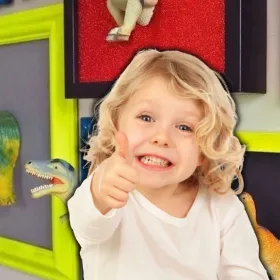 5 manualidades de dinosaurios para hacer con niños y decorar la recámara