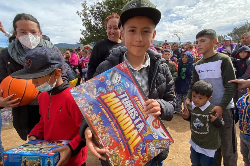 El Juguetón Azteca llegó a Tlaxcala. Un lugar en donde las sonrisas iluminaron toda la región.