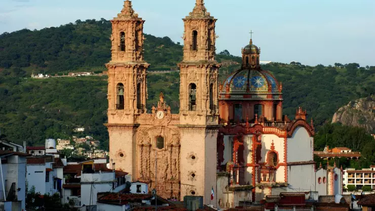 La iglesia de Santa Prisca en Taxco de Alarcón