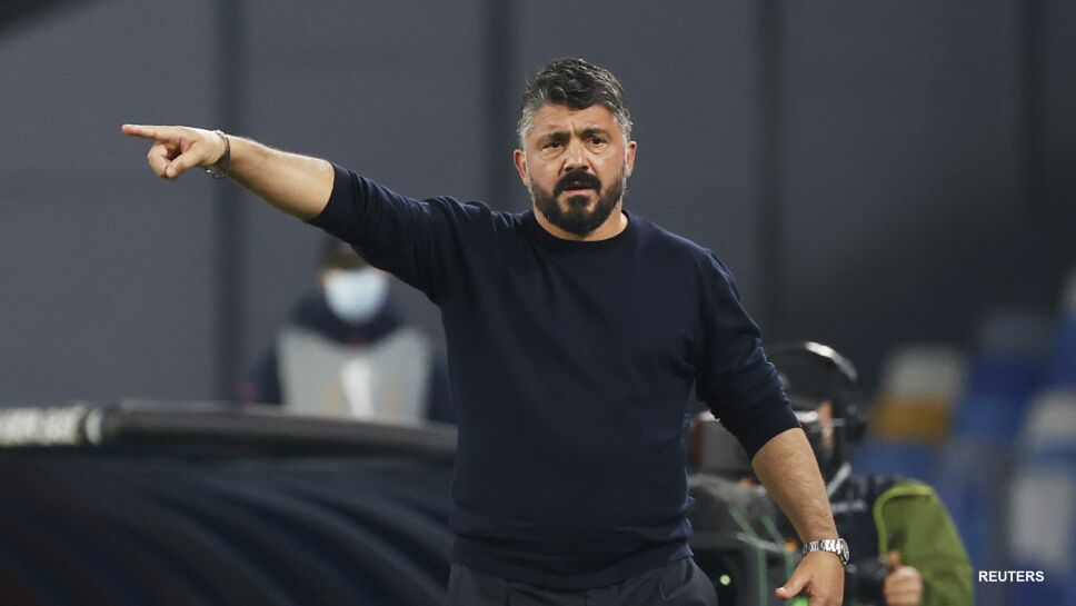 El técnico del Napoli Gennaro Gattuso