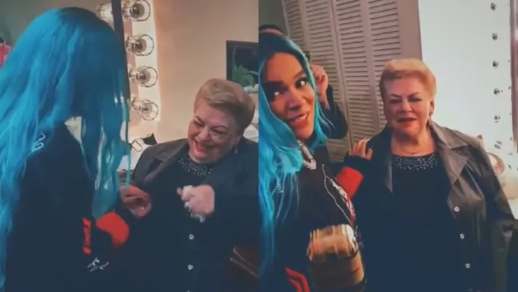 La canción con que Karol G rindió homenaje a Paquita la del Barrio; cómo se conocieron