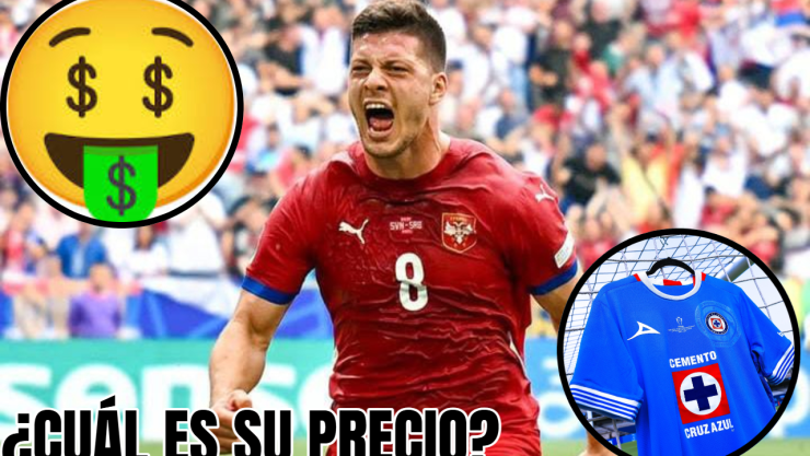 Este es el precio definitivo de Luka Jović, el jugador que Cruz Azul quiere