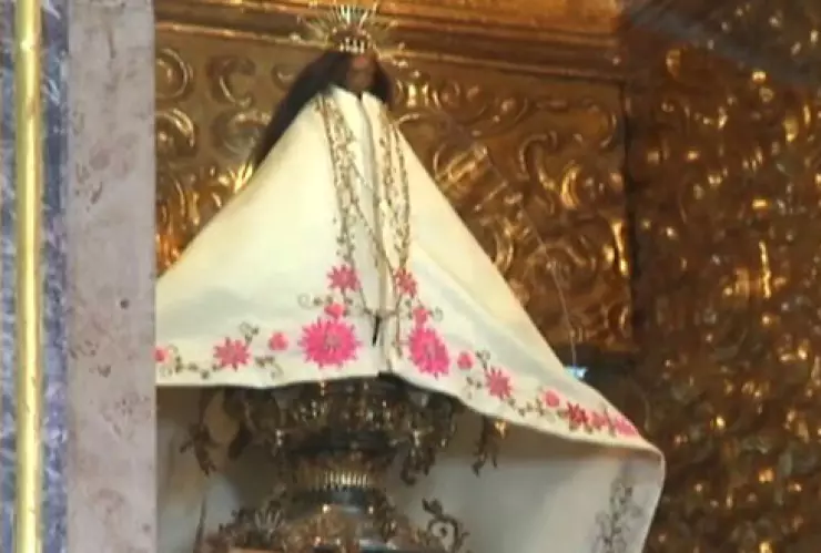 Celebran en Oaxaca a la Virgen de Juquila