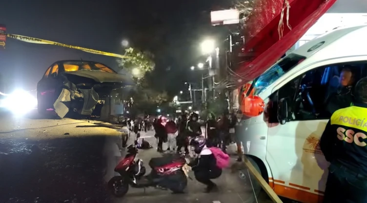 Una noche llena de caos y accidentes en la CDMX; mientras dormía