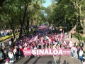 contingente Sinaloa marcha de AMLO