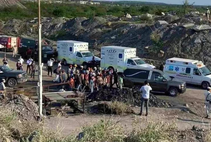 rescatan-cuerpos-mineros-Múzquiz-Coahuila