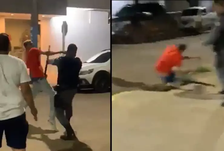 Policía mata a joven en la calle tras quitarle su macana