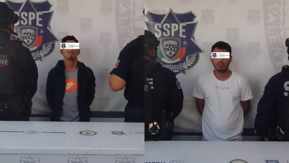 2 hombres con ordenes de aprehensión vigentes