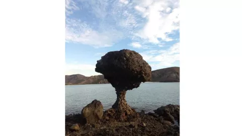 La Playa Balandra en La Paz, BCS es la más bonita de México.