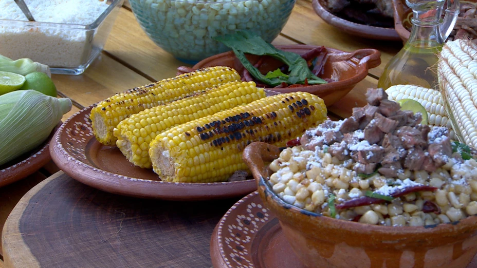 esquites con carne receta