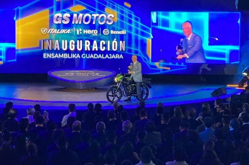 Grupo Salinas inaugura Ensamblika en Jalisco. Conoce los detalles de la nueva planta que ensamblará 500,000 motocicletas al año.