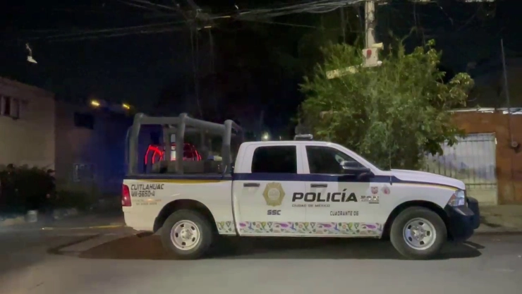 Patrulla de la SSC CDMX el 19 de abril de 2026 en Azcapotzalco.