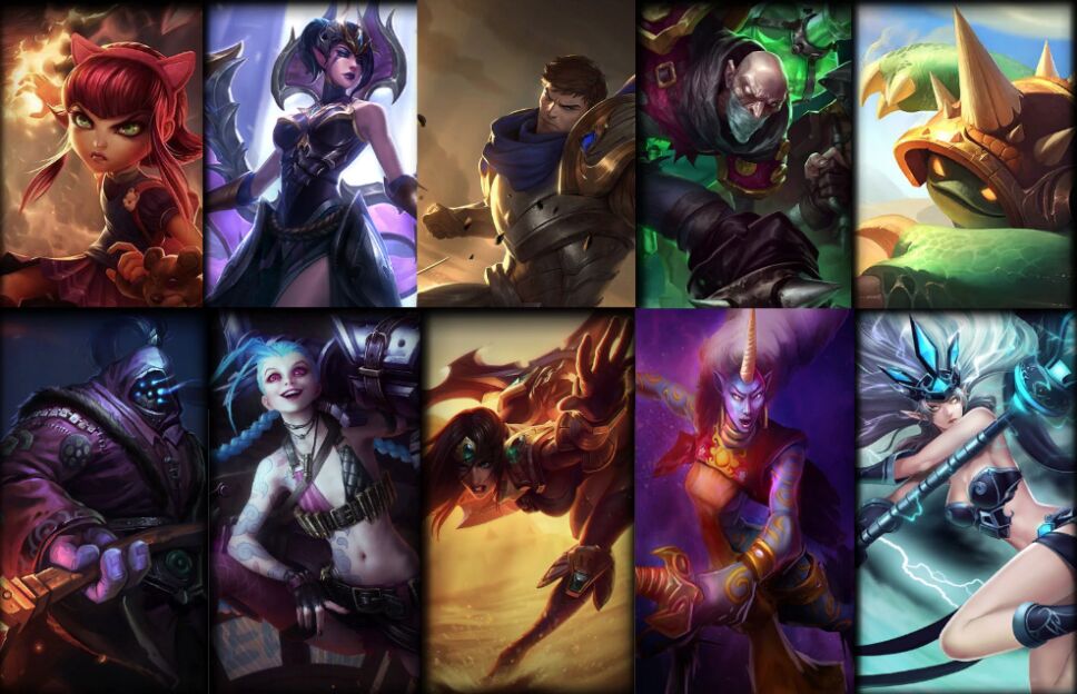 Campeones de League of Legends