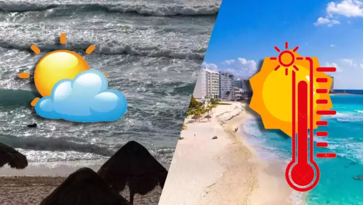 ¡Sensación térmica de 39°C! Clima en Cancún y Quintana Roo HOY, 10 de mayo de 2026