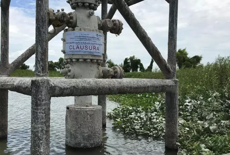 Clausuran pozo Usumacinta 12 en Tabasco