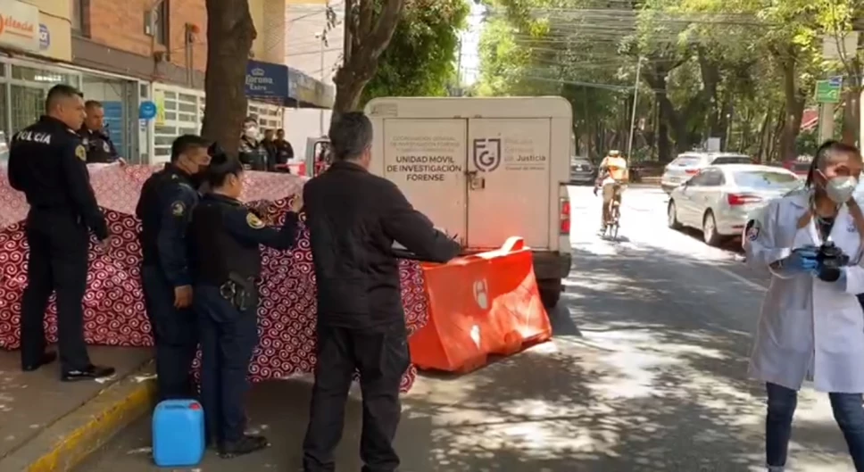 Hallan feto abandonado en calles de la Colonia Escandón en CDMX